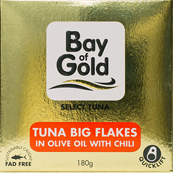 TUNA BIG FLAKES IN OLIVE OIL WITH CHILI